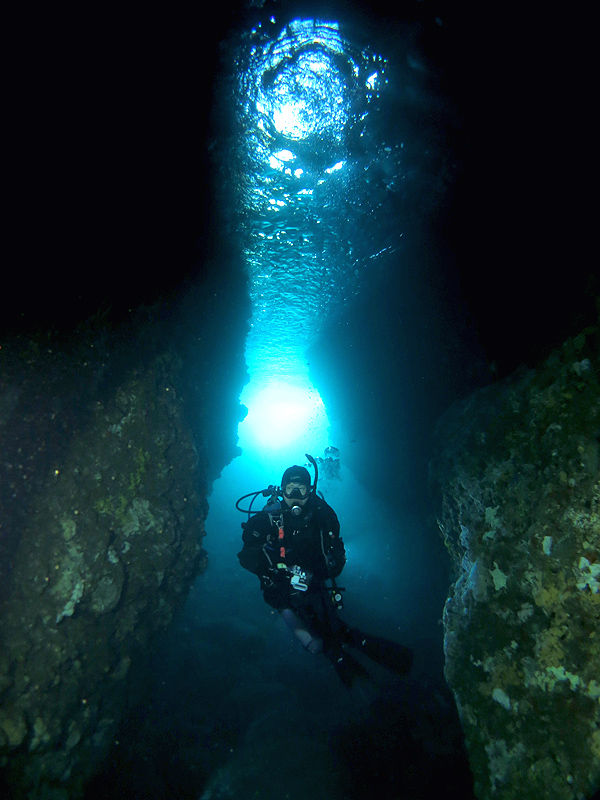 熱海　ダイビング　洞窟