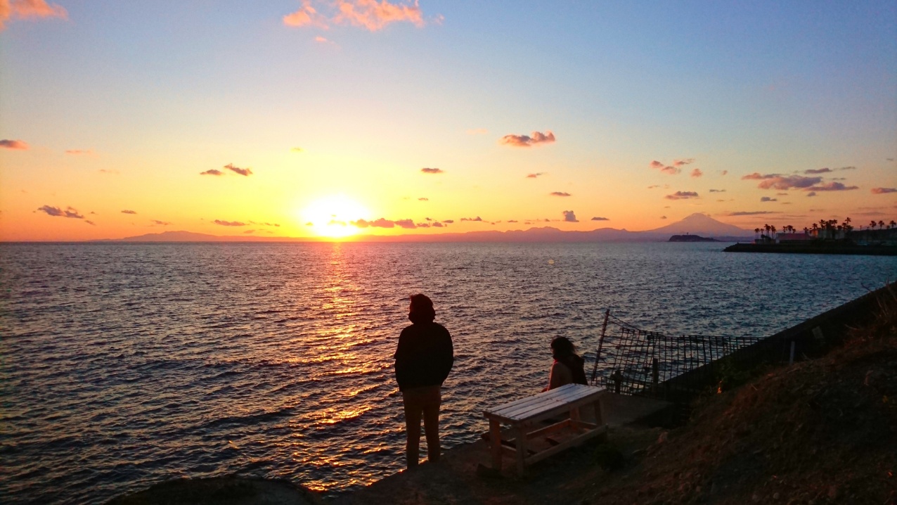 2019年 夕日 安全祈願 ダイビング