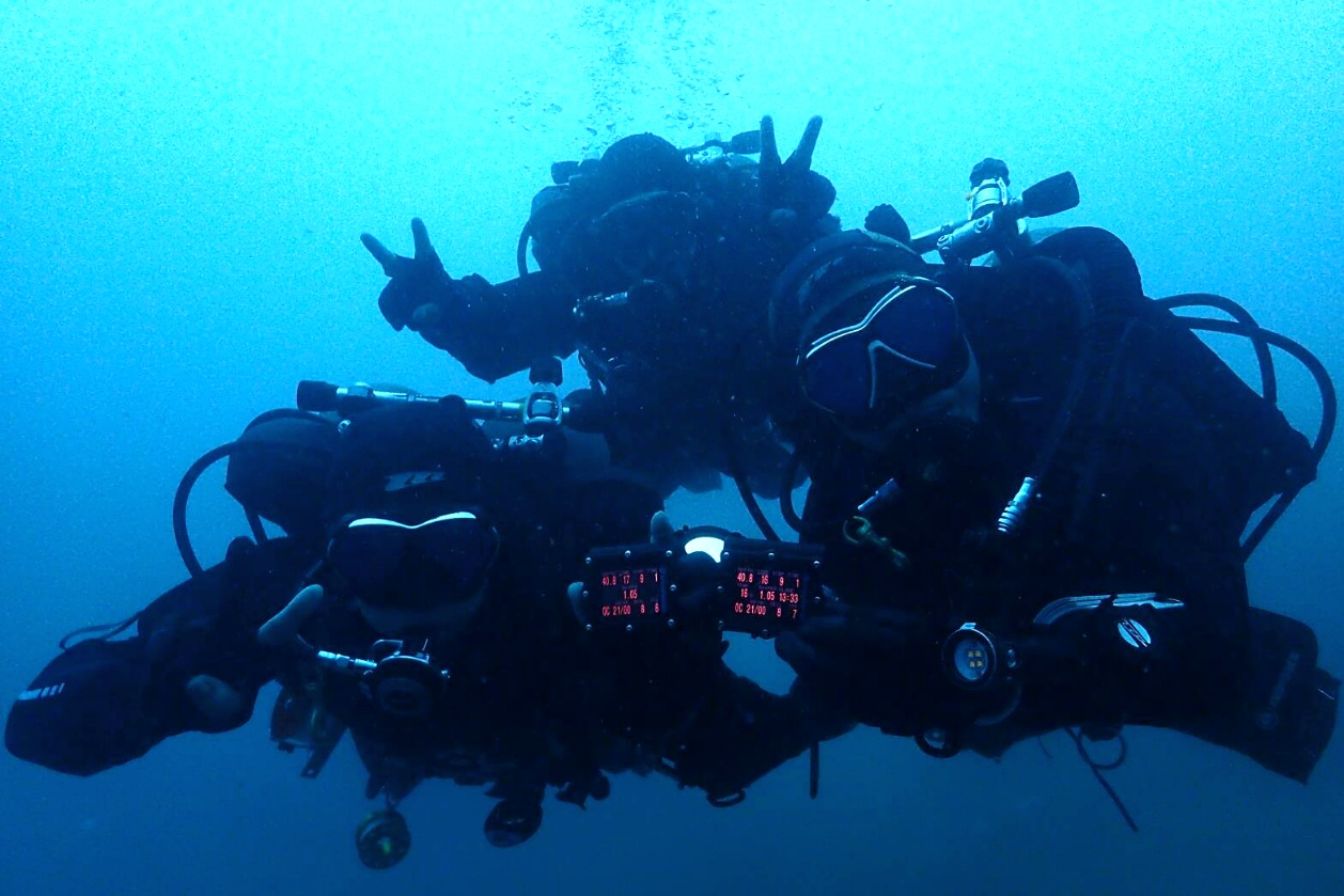 PADI テックダイバー TEC45