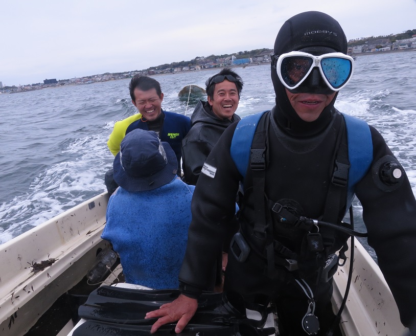 三浦海岸　ワールドカップ　海藻除去