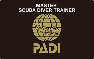 PADI　MSDT　マスタースクーバダイバートイレーナー