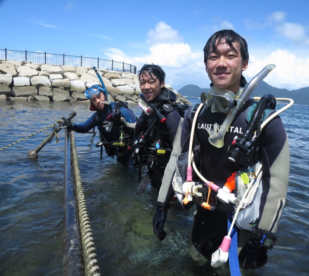 平沢ビーチ ダイビング