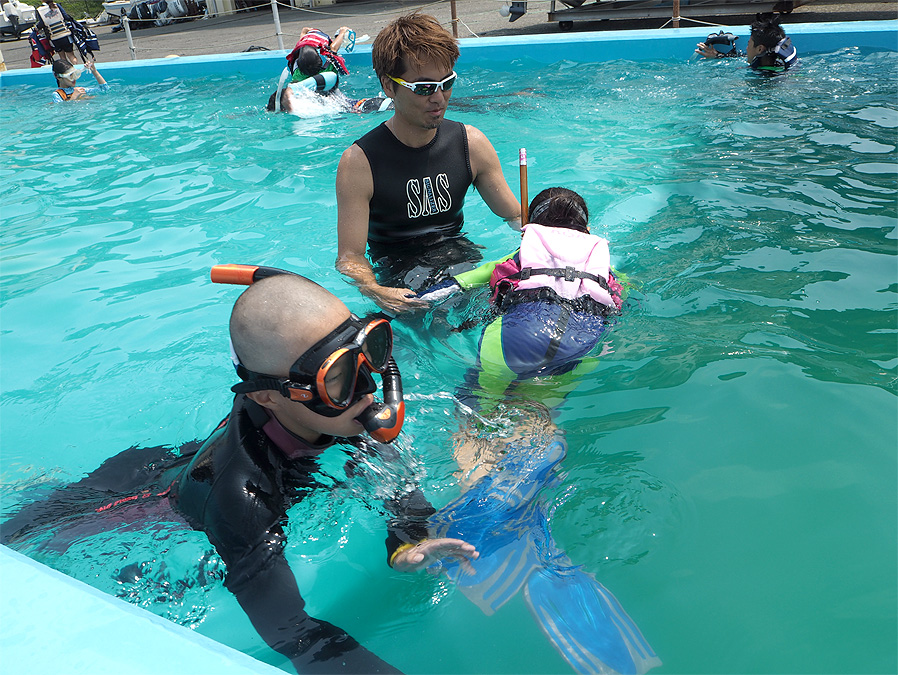 スノーケル　逗子　湘南