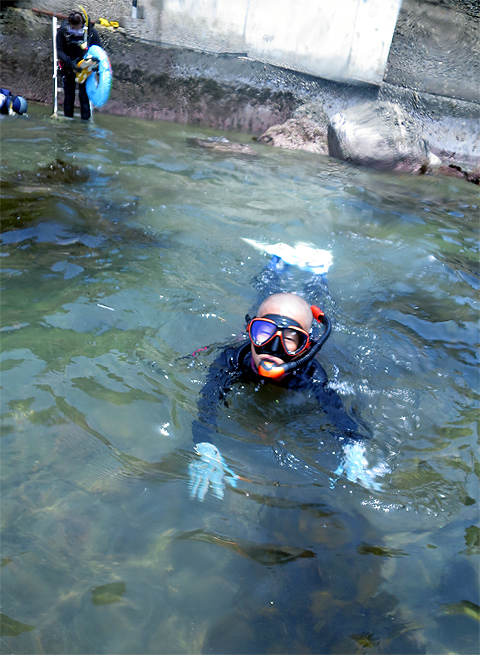 スノーケル　逗子　湘南　神奈川