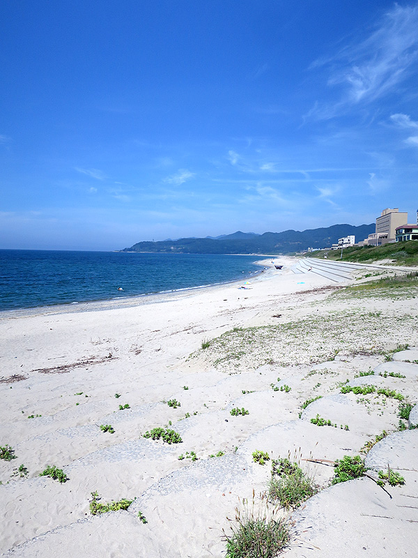 新潟　日本海　瀬波