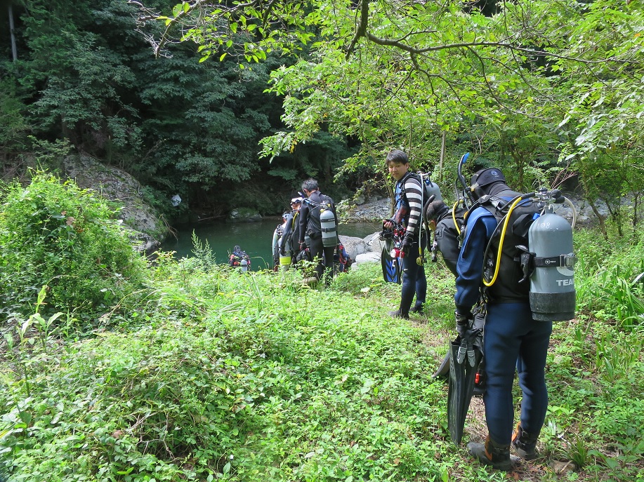 長良川　ダイビング