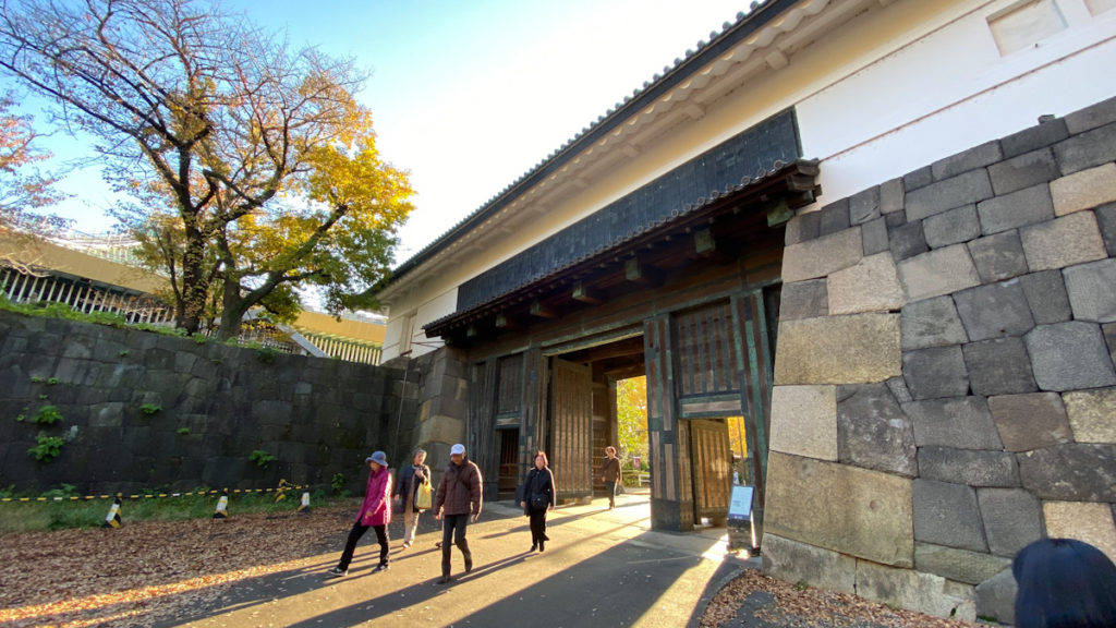 皇居　江戸城跡　田安門