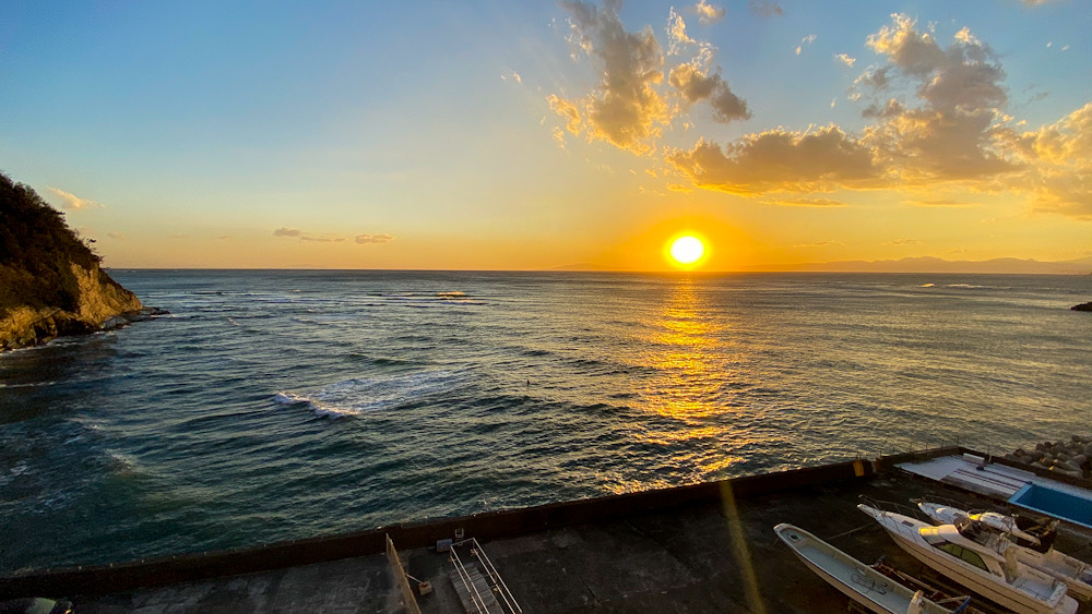 夕陽　2019年　ラスト