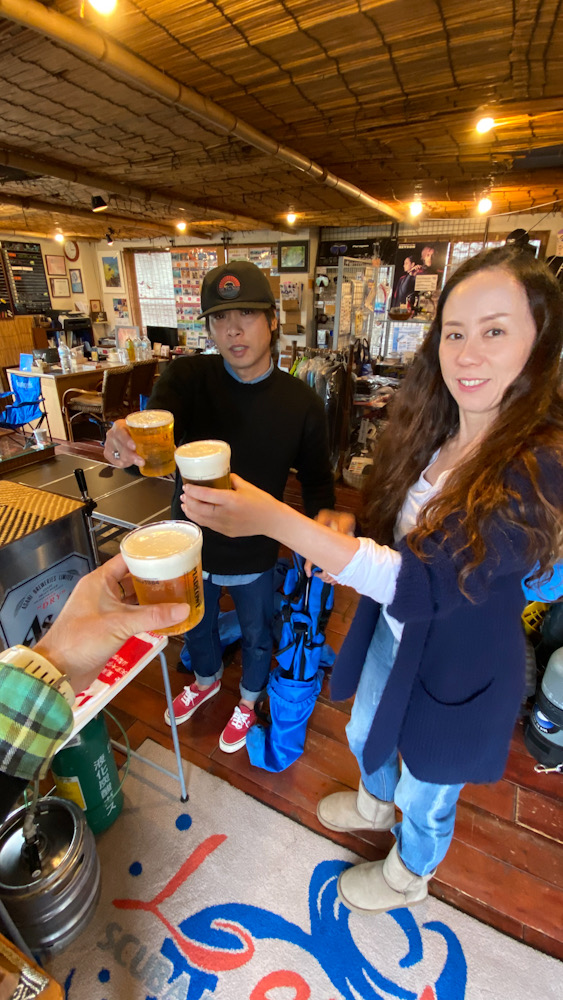 鎌倉　ダイビング　ラウト　飲み会