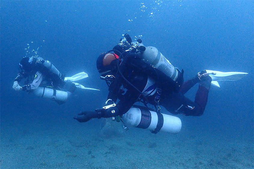 PADI　テック　テクニカル　ダイビング