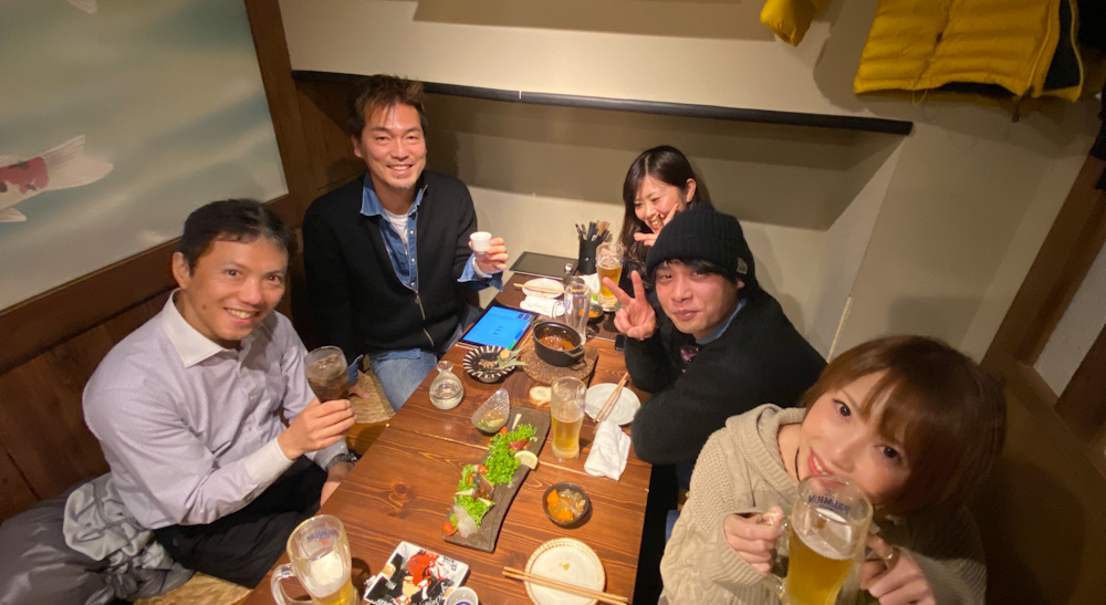 大船　蒸気屋　飲み会