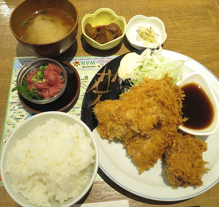 早川　かしわ水産　ランチ