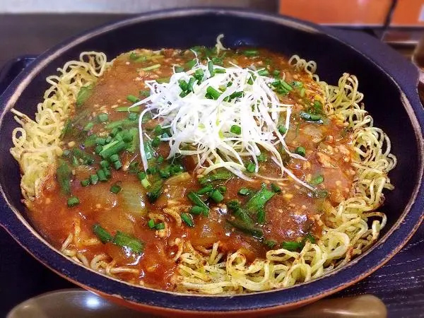 勝浦　欅　タンタン麺　焼きそば