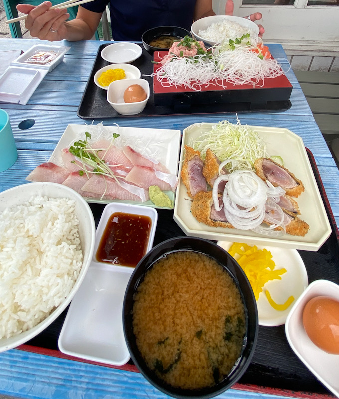 ゆうき食堂　逗子　ランチ　海鮮