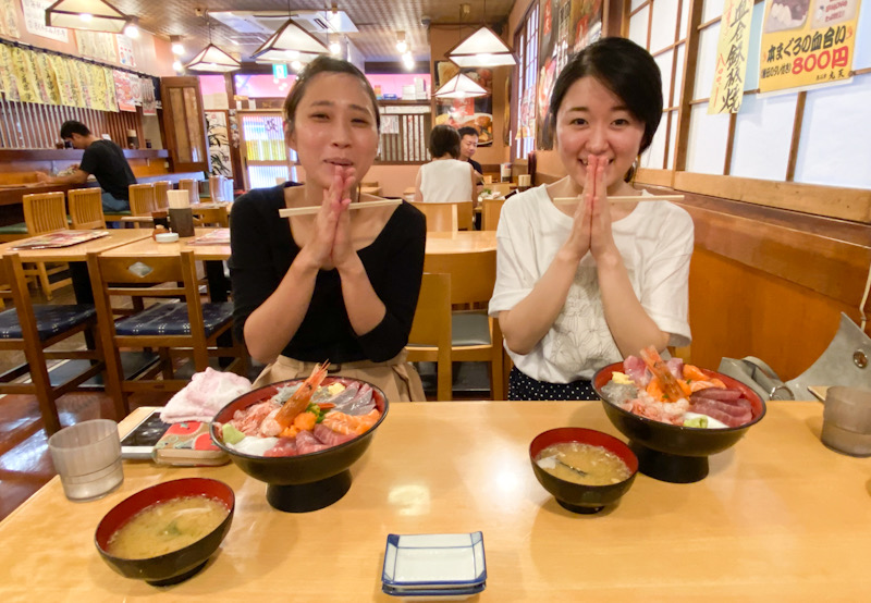 沼津　丸天　海鮮丼