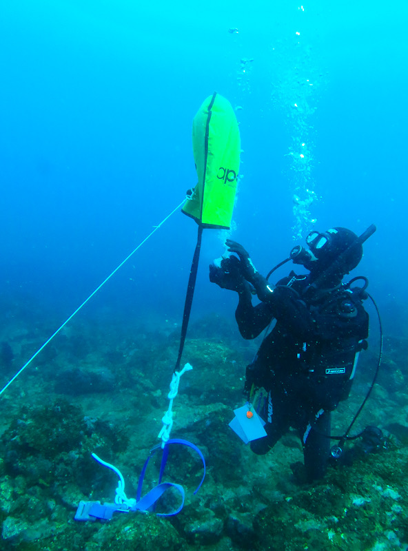 PADI サーチアンドリカバリー　ダイブマスター　ダイビング