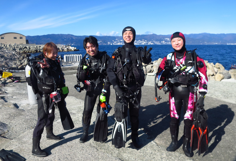 初島　ダイビング　神奈川