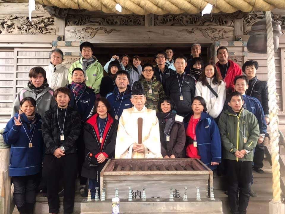 大瀬崎　ダイビング　お祓い　神社