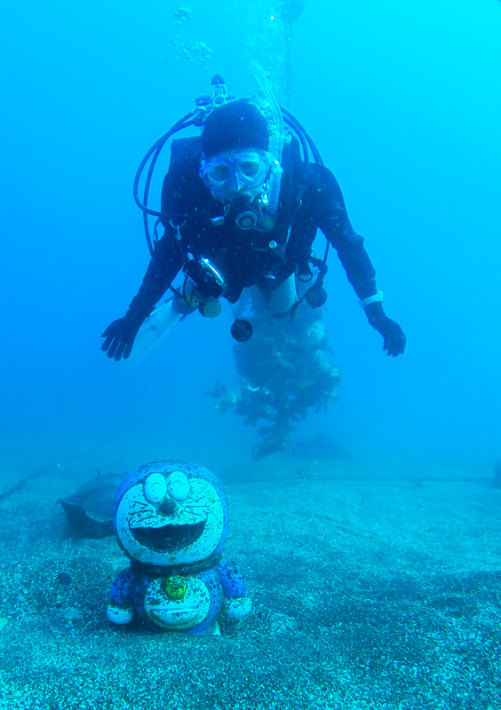 江の浦　ダイビング　中性浮力　講習