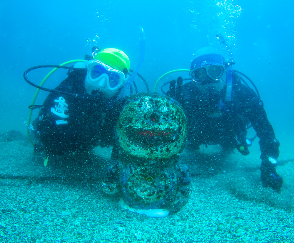 江の浦　ダイビング　ドラえもん