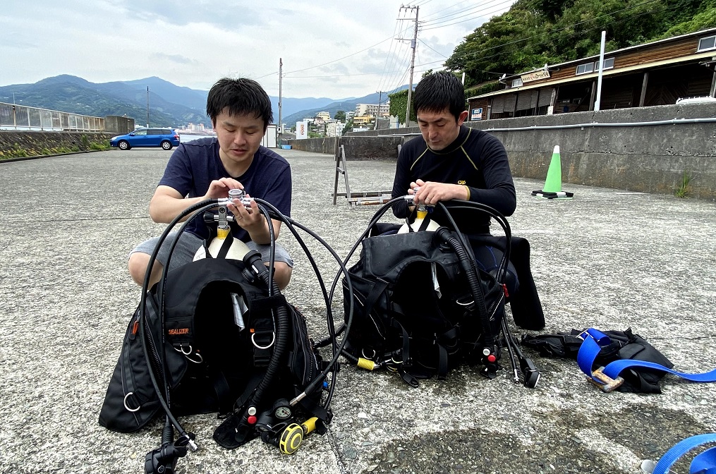 福浦　神奈川　ダイビング　リフレッシュ　初心者