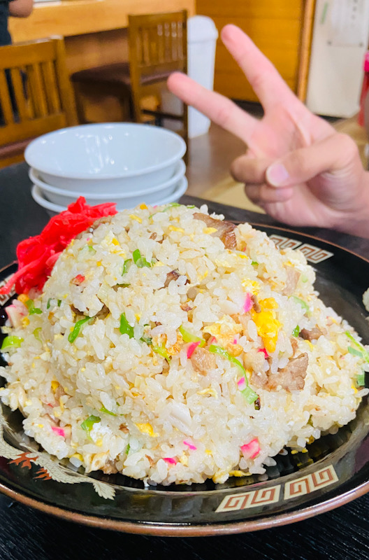 三島　ラーメン　次郎長　チャーハン