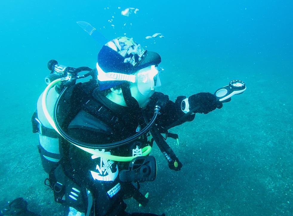 padi 　アドバンス　大瀬崎　神奈川　ダイビング　ナビゲーション