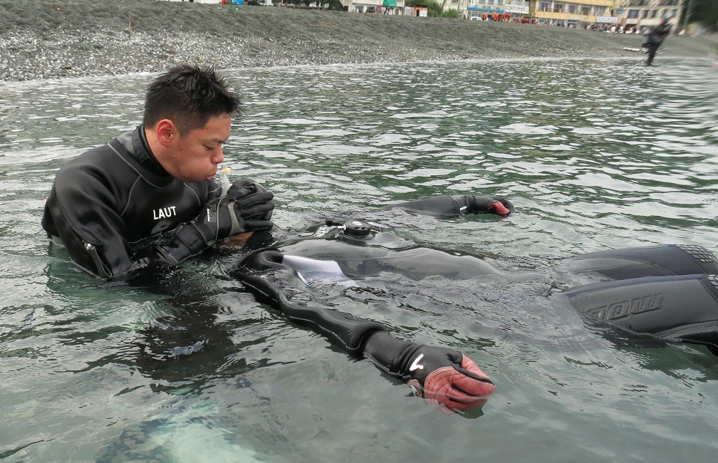 PADI　レスキュー　講習　ダイビング