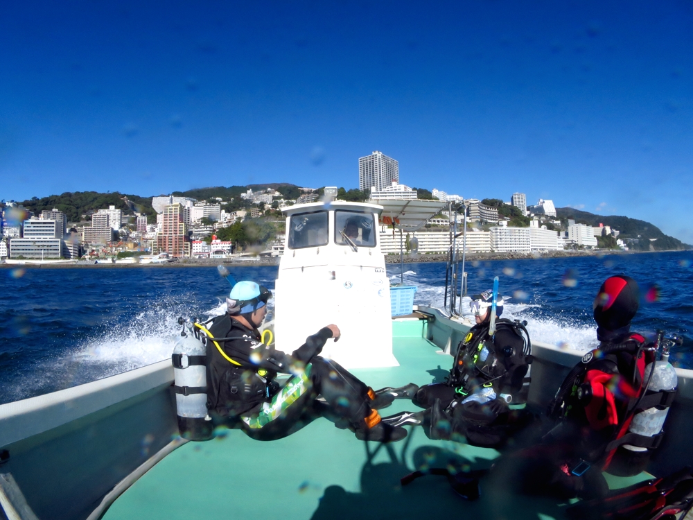 熱海　ダイビング　神奈川　沈船