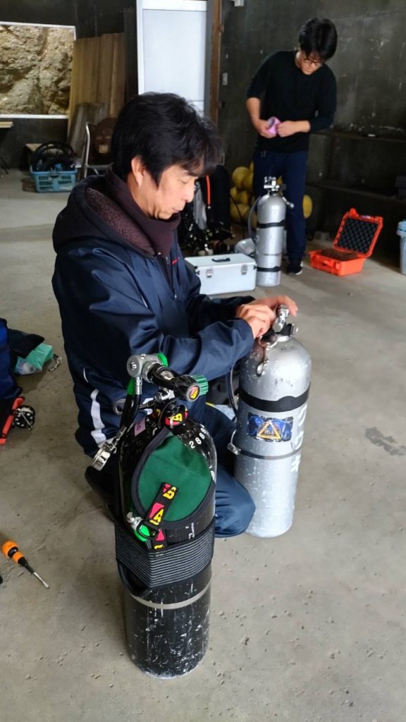 テック　ダイビング　神奈川