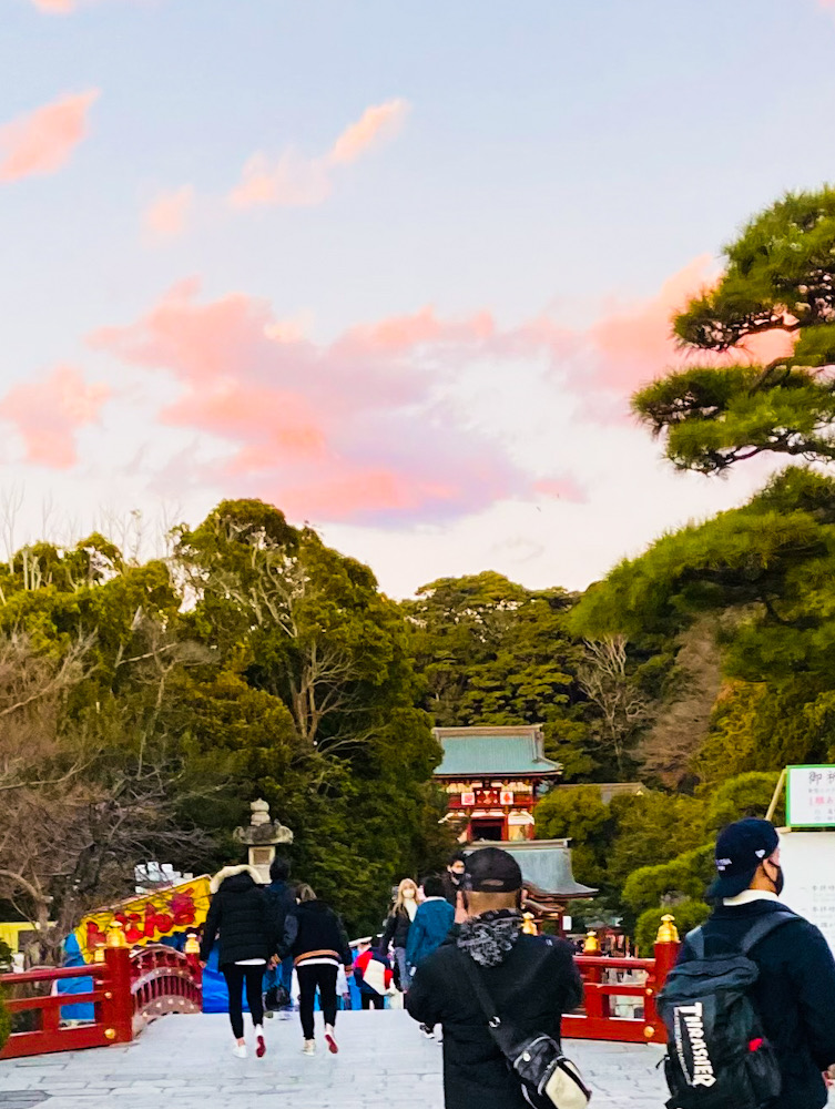 鶴岡八幡宮　お正月　2022 初詣