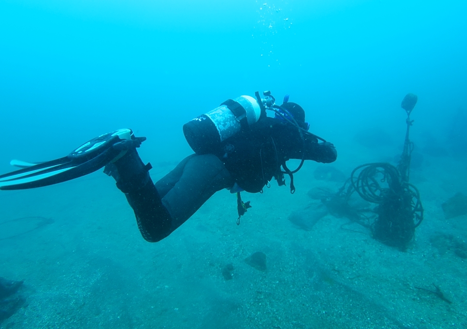 神奈川　江の浦　ダイビング　中性浮力　講習　日帰り