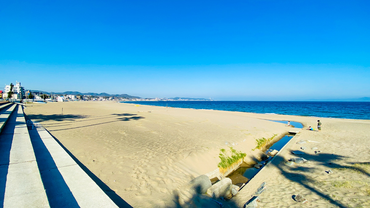 三浦海岸　砂浜　ビーチ