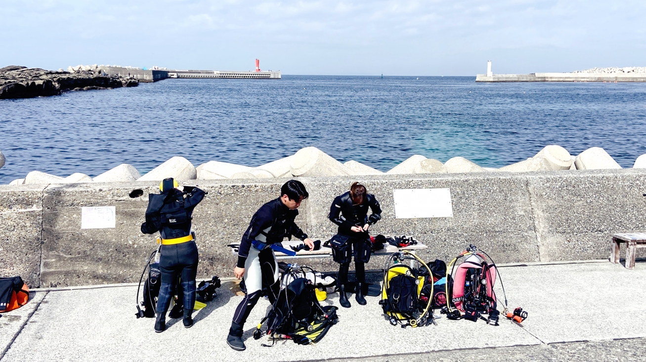 PADI　オープンウォーターダイバー　認定　神奈川