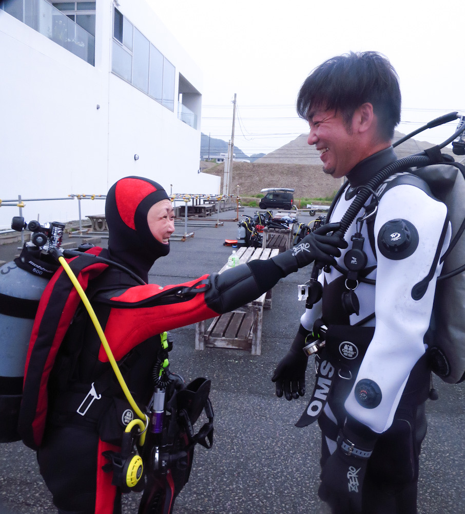 獅子浜　ダイビングツアー　神奈川　ラウト