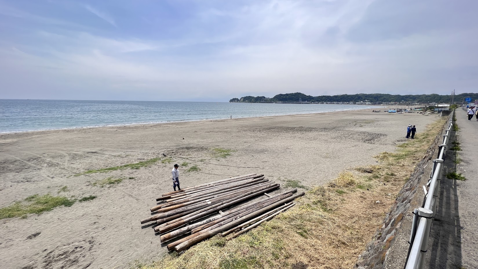 材木座　鎌倉　海の家