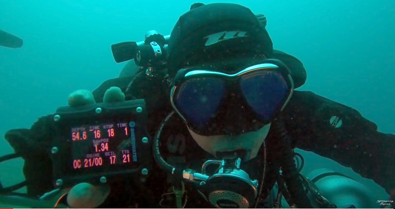 テックダイビング　TEC50　PADI　テクニカルダイビング　神奈川