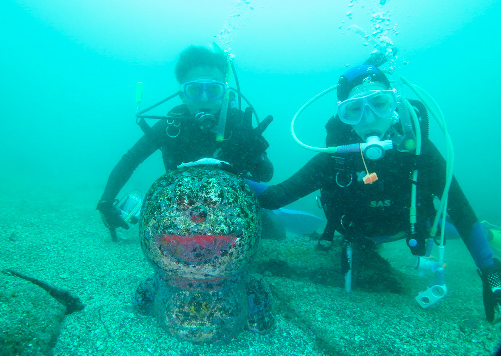 江の浦　中性浮力　神奈川　ダイビング　講習