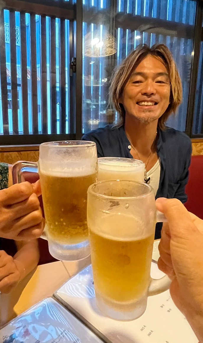 ダイビング　飲み会