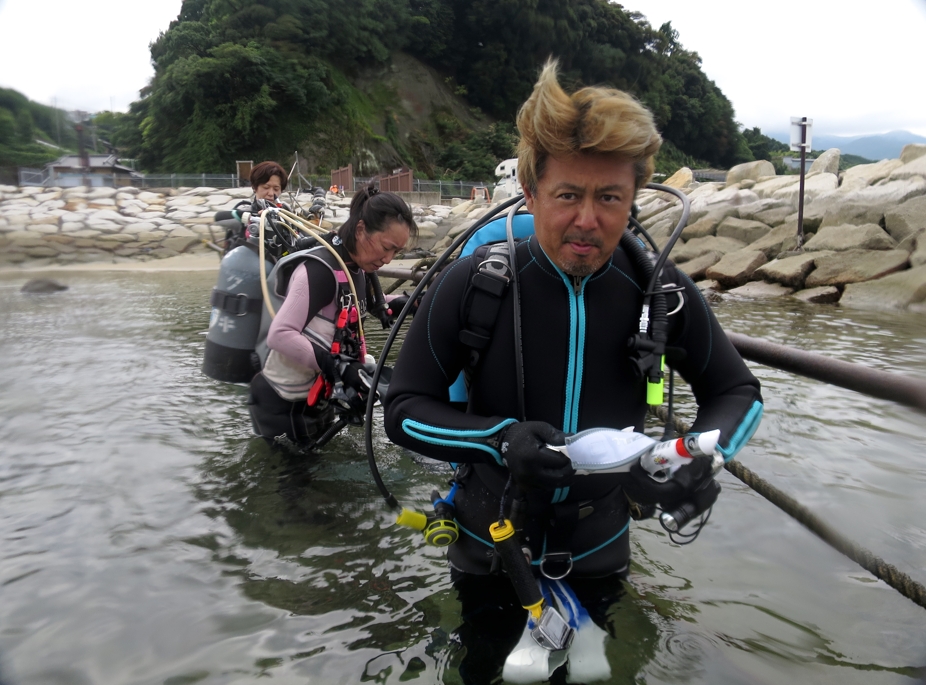 平沢ビーチ　ダイビング