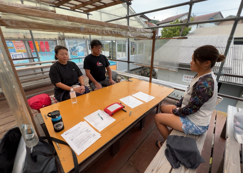 スキンダイビング　プール　屋内　神奈川　ダイビング