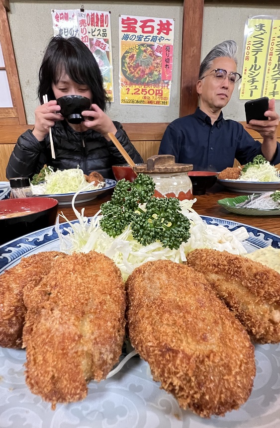 沼津　海鮮　ランチ　アフターダイビング　伊豆