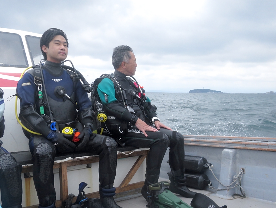 逗子　ダイビング　神奈川　ツアー　PADI