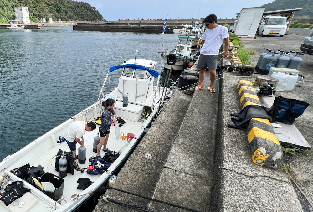 屋久島　透明度　ダイビング　ツアー　神奈川　アンカー