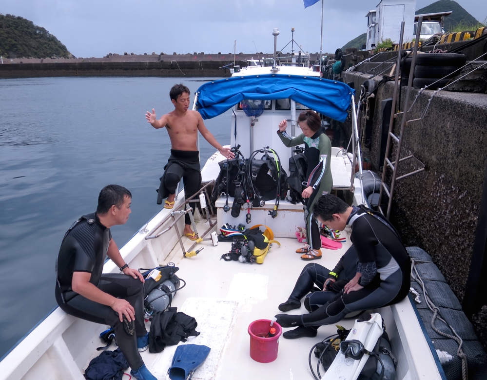 屋久島　ダイビング　ツアー　神奈川　アンカー