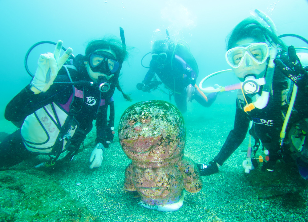 神奈川　ダイビング　ショップ　鎌倉　湘南　ラウト中性浮力　講習　アドバンス　PADI