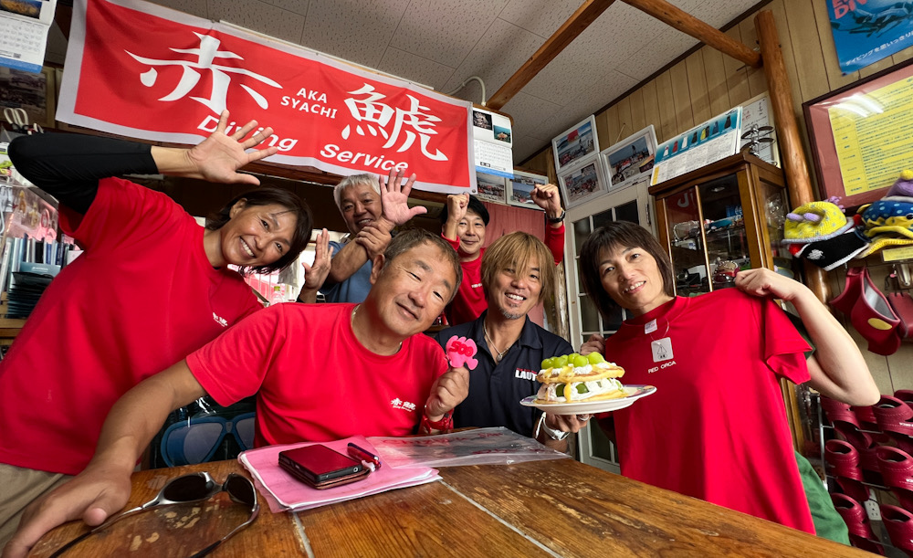 串本　南紀　ダイビング　ツアー　神奈川　ラウト　赤鯱