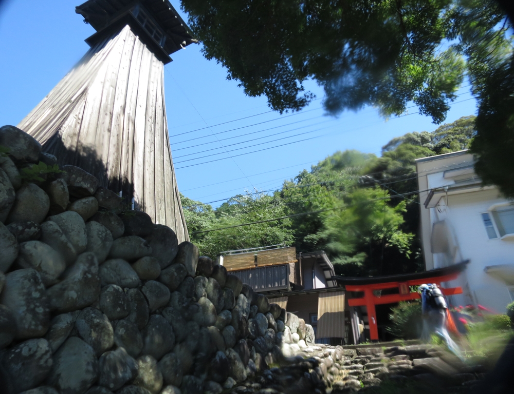 上有知湊灯台　美濃　リバーダイビング　オオサンショウウオ　PADI　川灯台