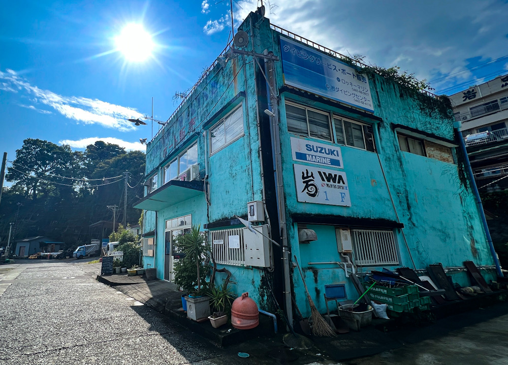 岩　ダイビング　真鶴　神奈川