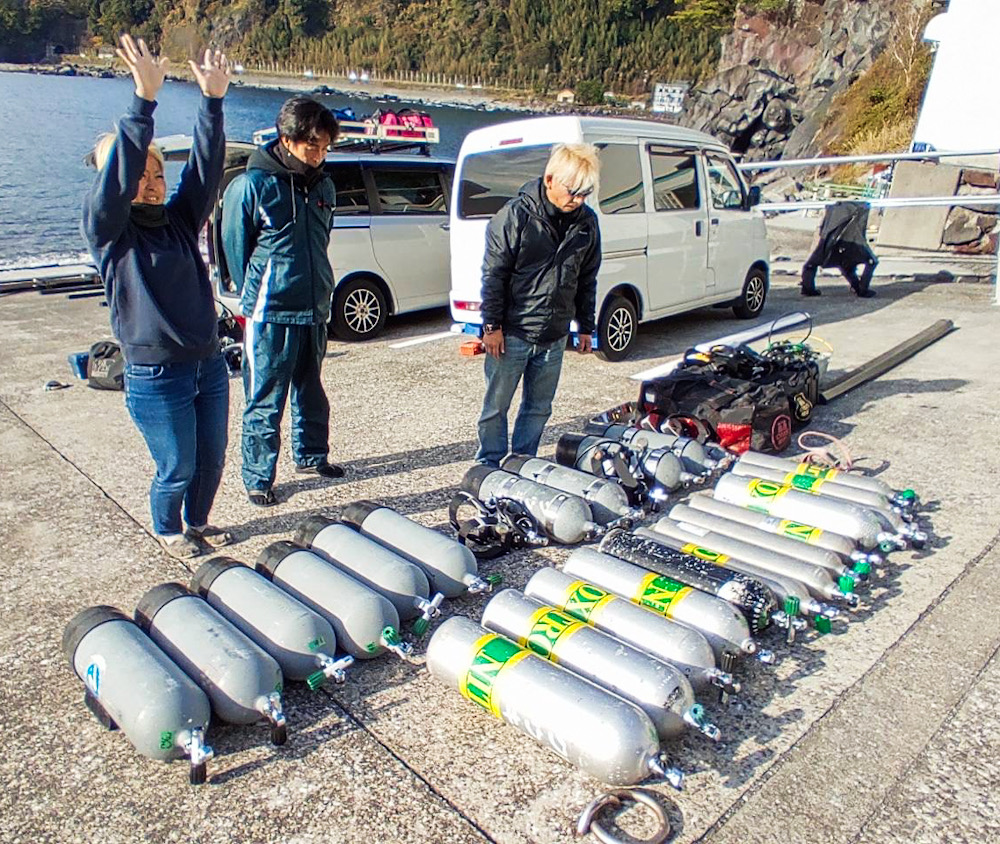 テックダイビング　トライミックス65 テクニカルダイビング　神奈川　関東　講習